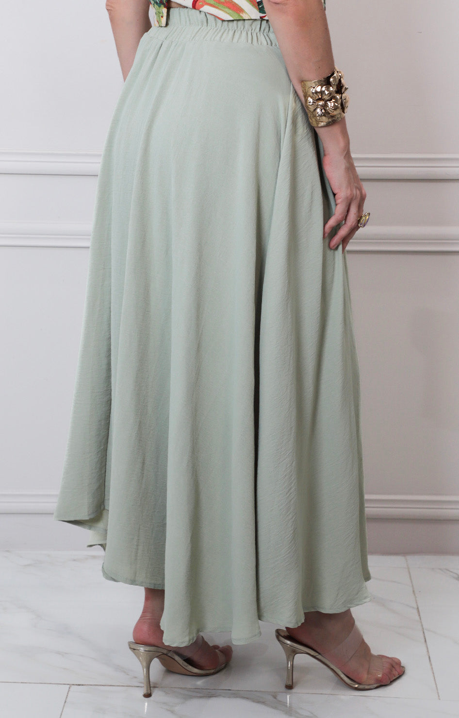 F*3-26*MINE*B6SX1031-B*MENTA - FALDA REGULAR Boutiquemirel 