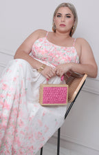 Vestido estampado de flores - VESTIDO LARGO CURVY Boutiquemirel 