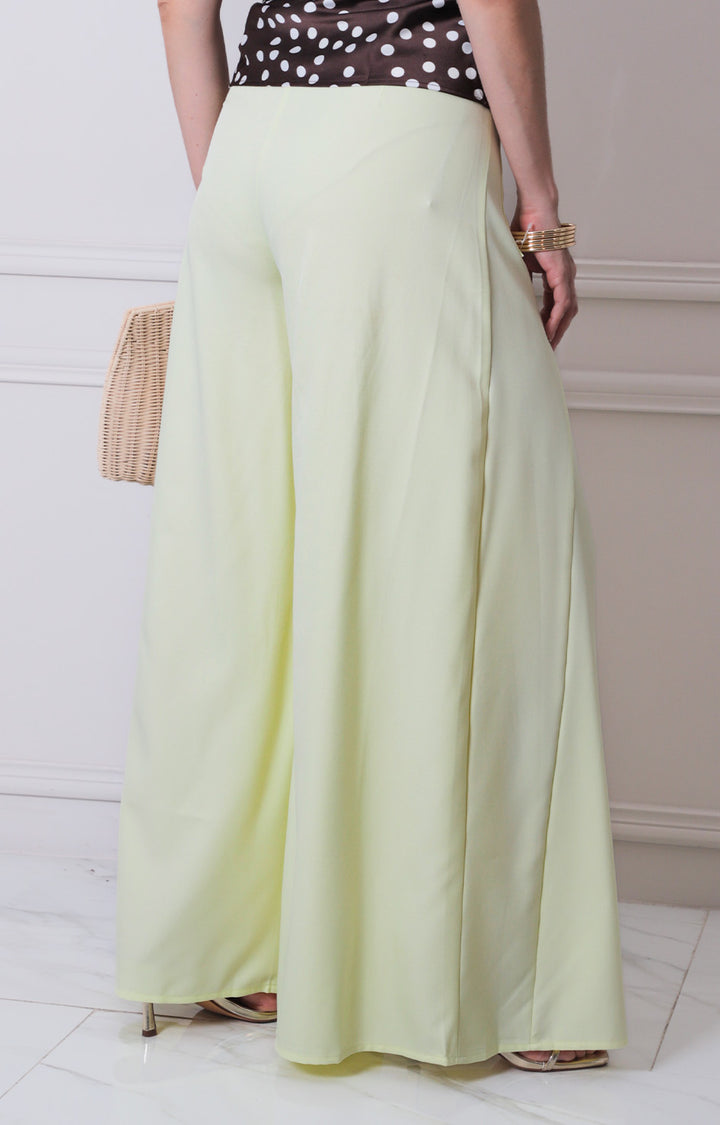 Pantalòn amarillo recto - PANTALON REGULAR Boutiquemirel 