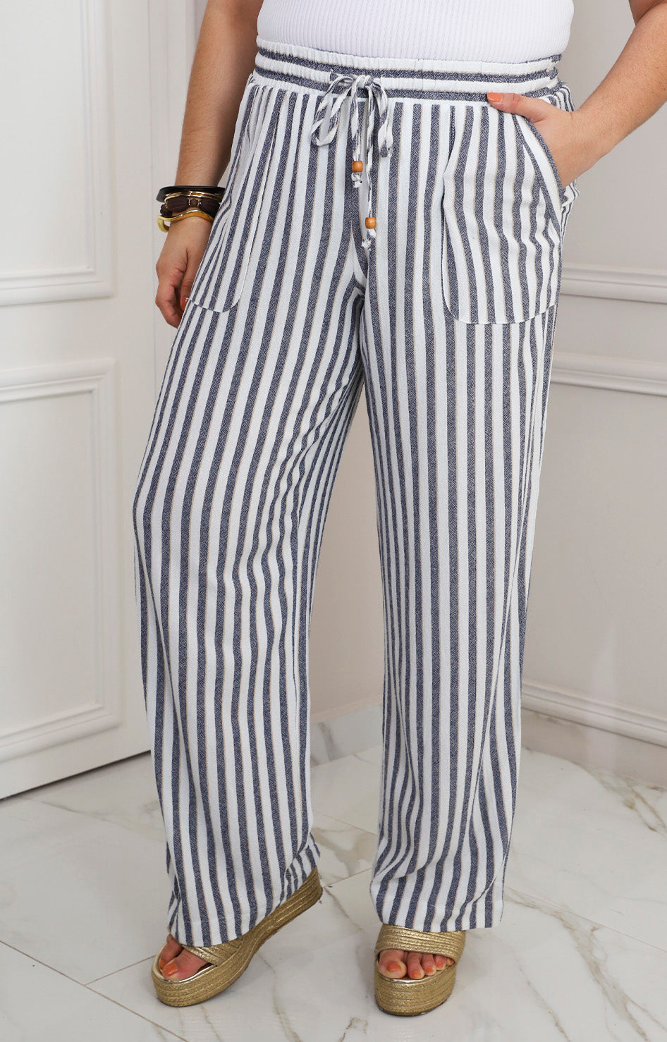 Pantalón de rayas