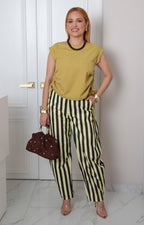 Blusa con lazos laterales