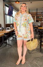 Conjunto beige estampado - CONJUNTO CURVY Boutiquemirel 