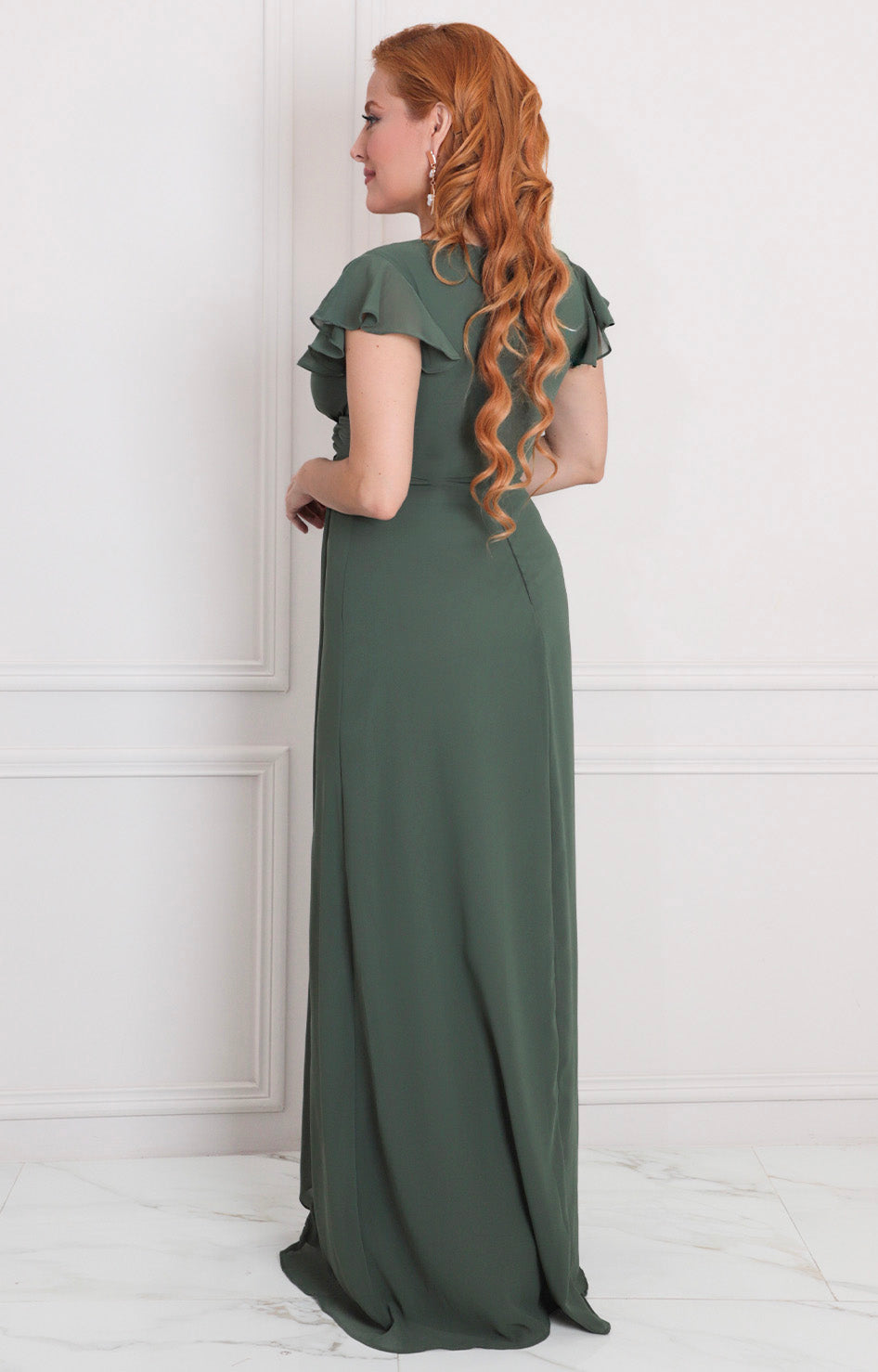 Vestido largo con mangas - VESTIDO LARGO REGULAR Boutiquemirel 