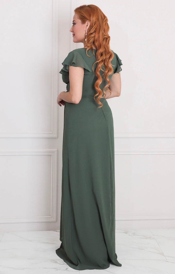 Vestido largo con mangas - VESTIDO LARGO REGULAR Boutiquemirel 