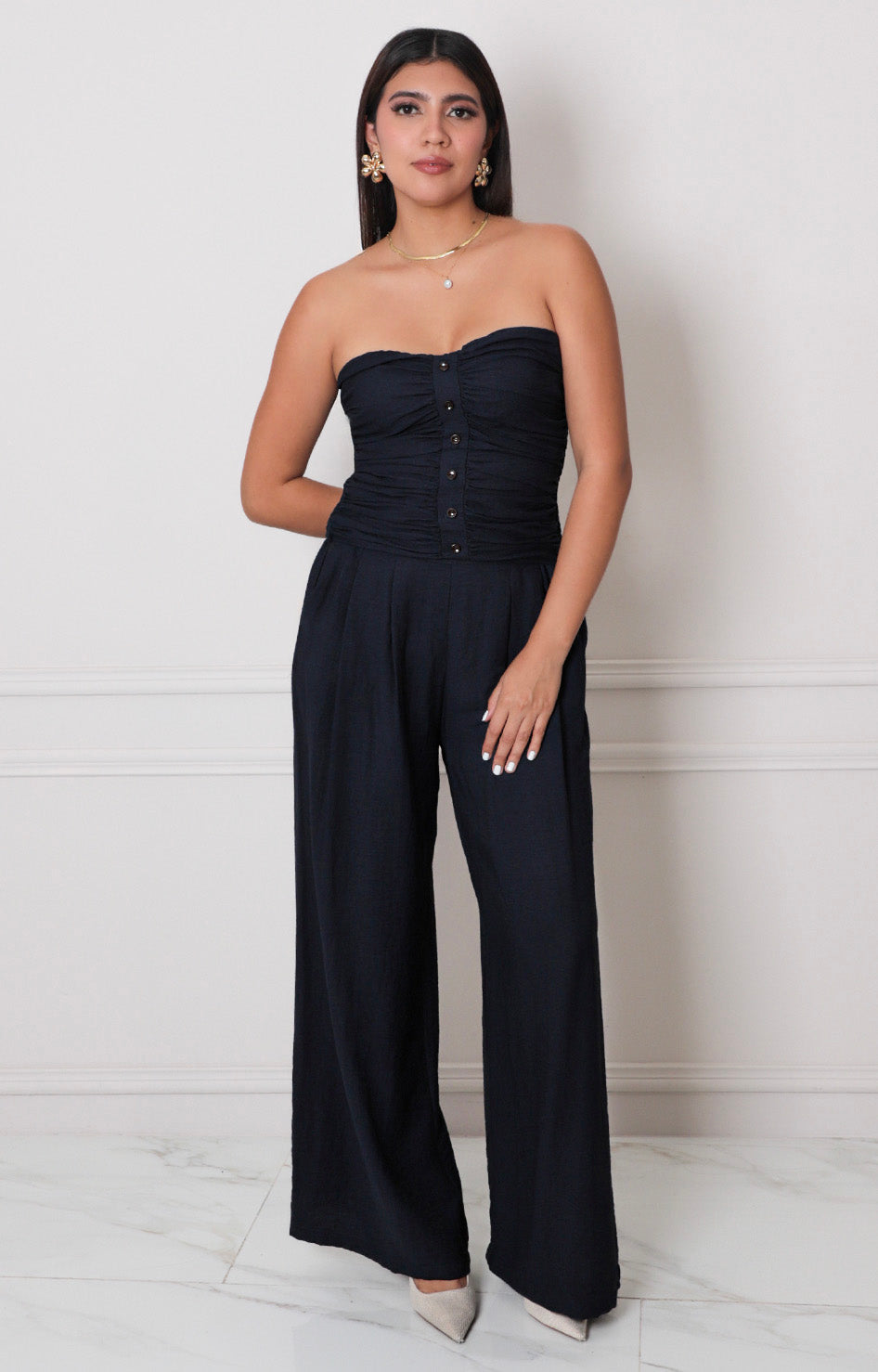 Conjunto azul marino corrugado - CONJUNTO REGULAR Boutiquemirel 
