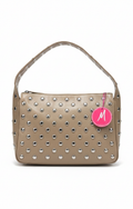 Bolsa beige con estoperoles - BOLSA Boutiquemirel 