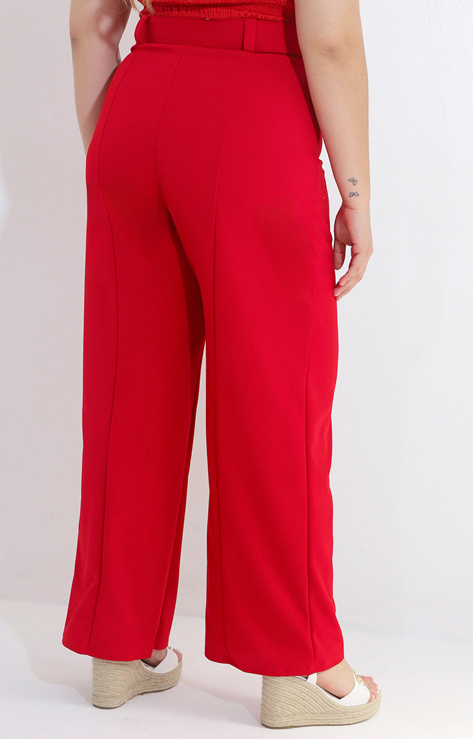 Pantalon rojo amplio - PANTALON Boutiquemirel 