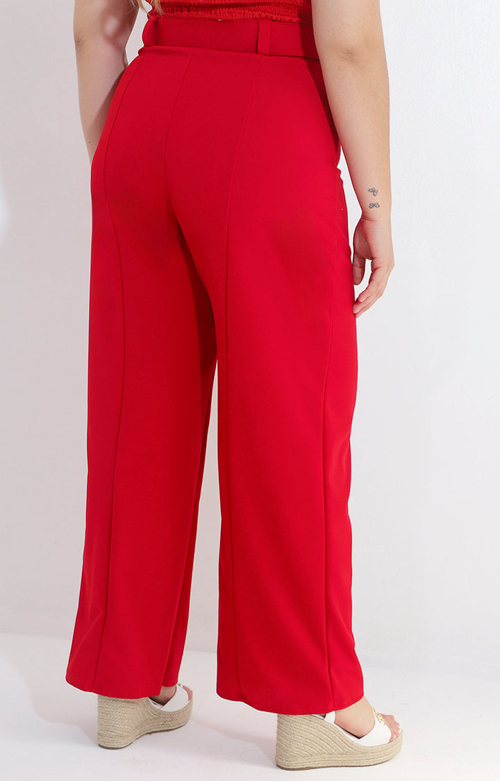 Pantalon rojo amplio - PANTALON Boutiquemirel 