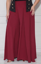 Pantalón curvy de corte amplio de la marca Boutiquemirel, tela suave y diseño moderno para un estilo cómodo y elegante.