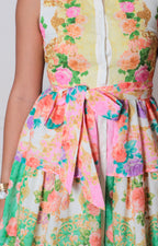 Vestido estampado con volantes - VESTIDO LARGO REGULAR Boutiquemirel 