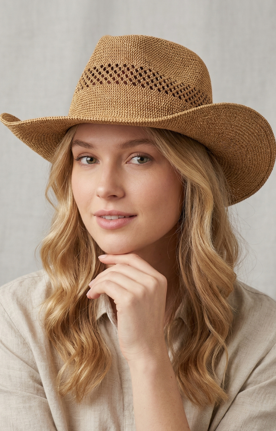 S*3-26*ICCO*AHT91240*BEIGE - SOMBREROS Boutiquemirel 