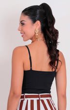 Blusa básica de tirantes