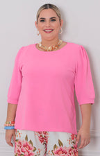 Blusa lisa - BLUSAS CURVY Boutiquemirel 