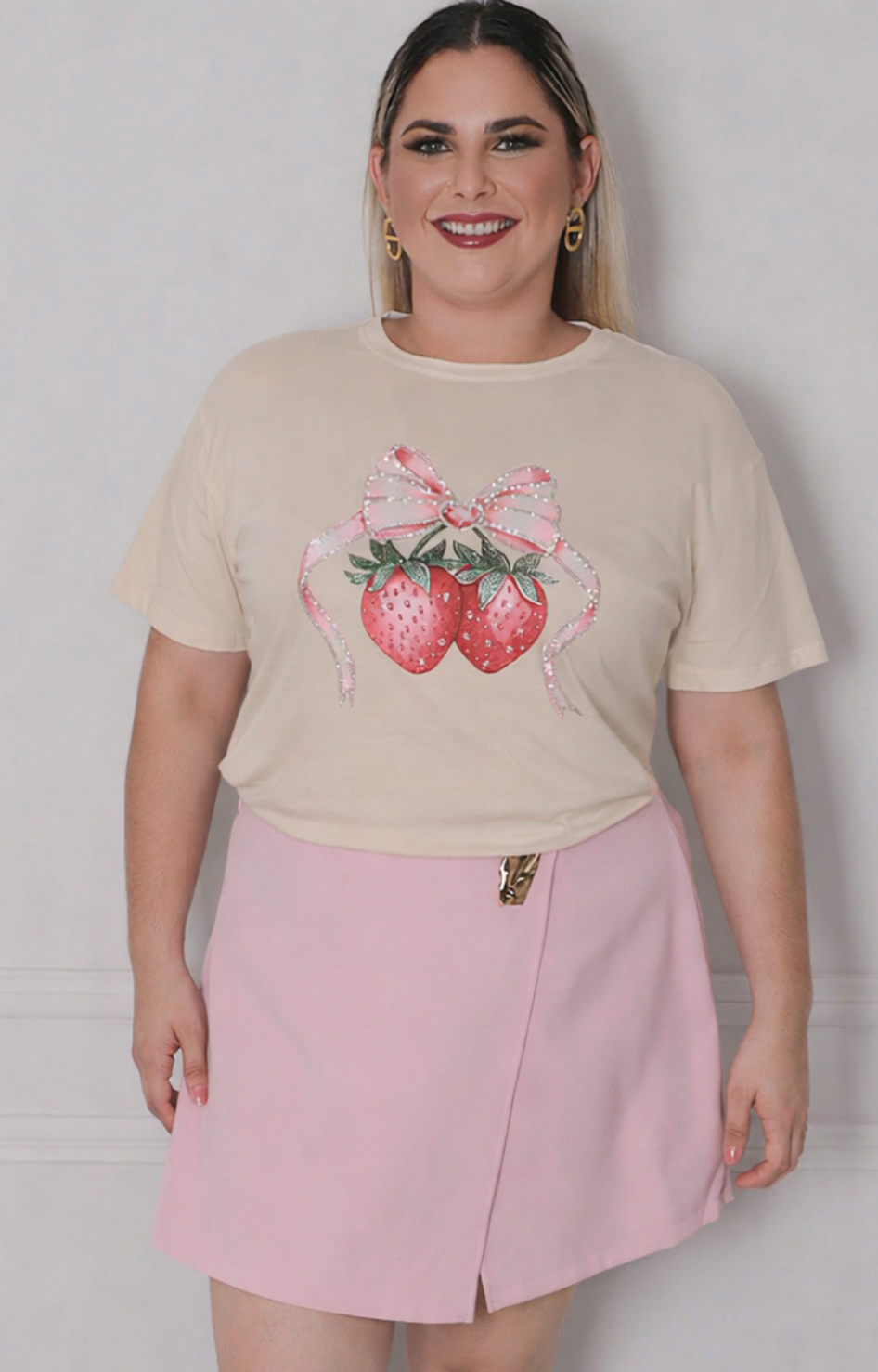 Blusa de algodón - BLUSAS CURVY Boutiquemirel 