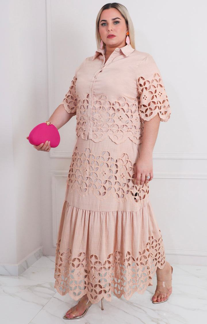 Conjunto con guipiur - CONJUNTO CURVY Boutiquemirel 
