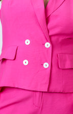Conjunto fucsia halter