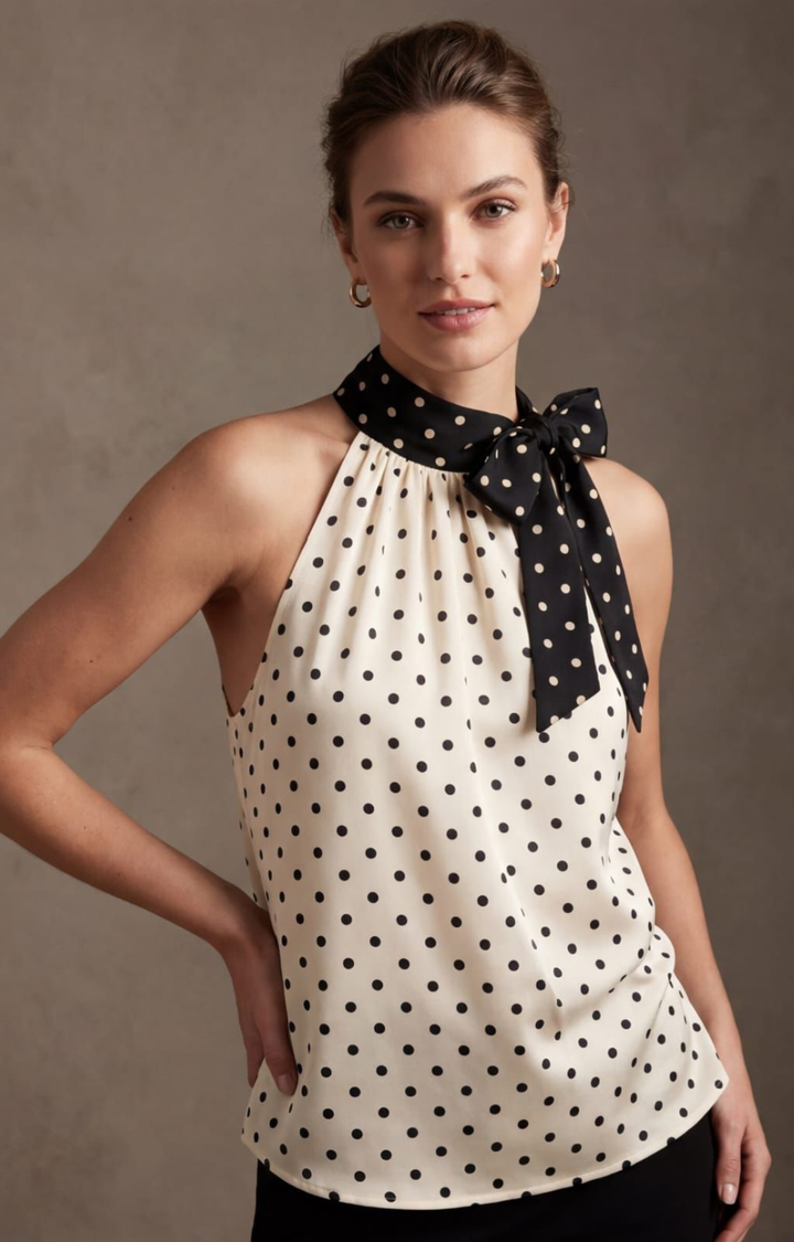 blusa halter estampado - BLUSAS REGULAR Boutiquemirel 