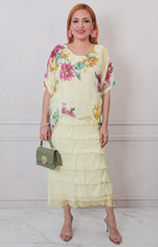 Vestido de seda francesa - VESTIDO CORTO REGULAR Boutiquemirel 