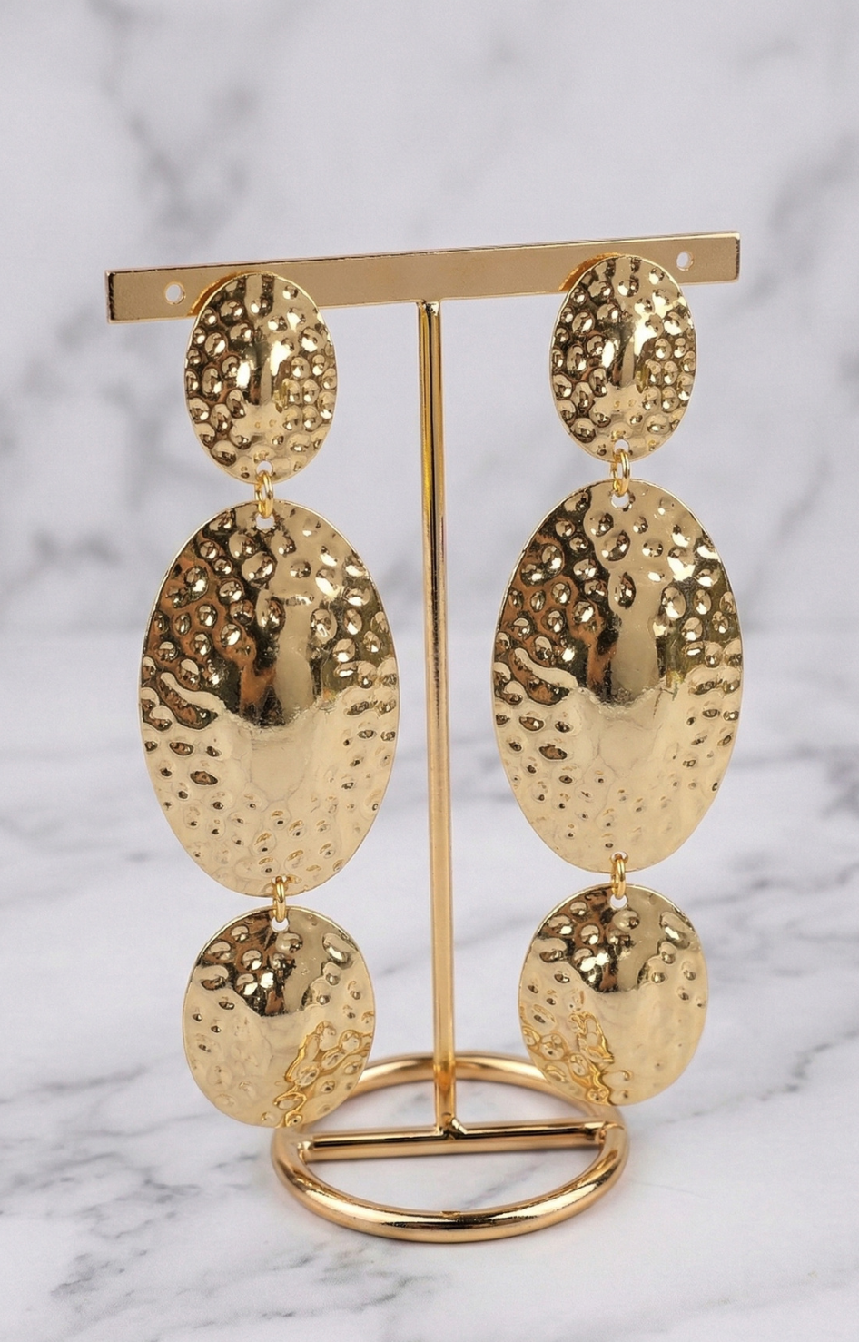 Aretes Largos Dorados - ARETES Boutiquemirel 