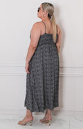 Vestido estampado con apertura - VESTIDO LARGO CURVY Boutiquemirel 