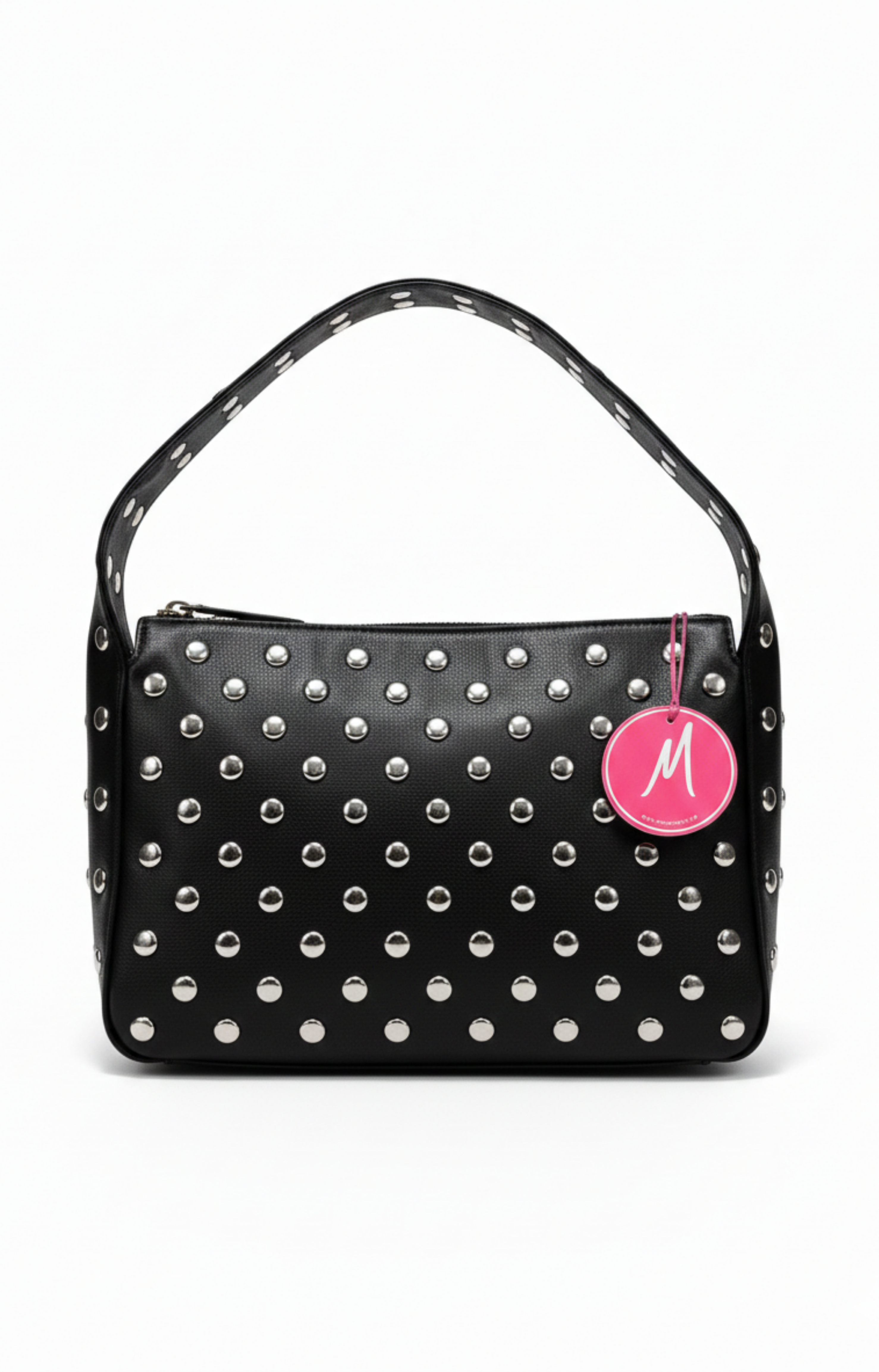 Bolsa negra con estoperoles - BOLSA Boutiquemirel 
