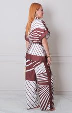 Conjunto cafe estampado - CONJUNTO REGULAR Boutiquemirel 