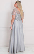 Vestido con lentejuelas - VESTIDO LARGO CURVY Boutiquemirel 