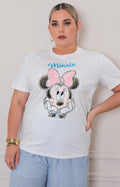 Blusa blanca estampada - BLUSAS CURVY Boutiquemirel 