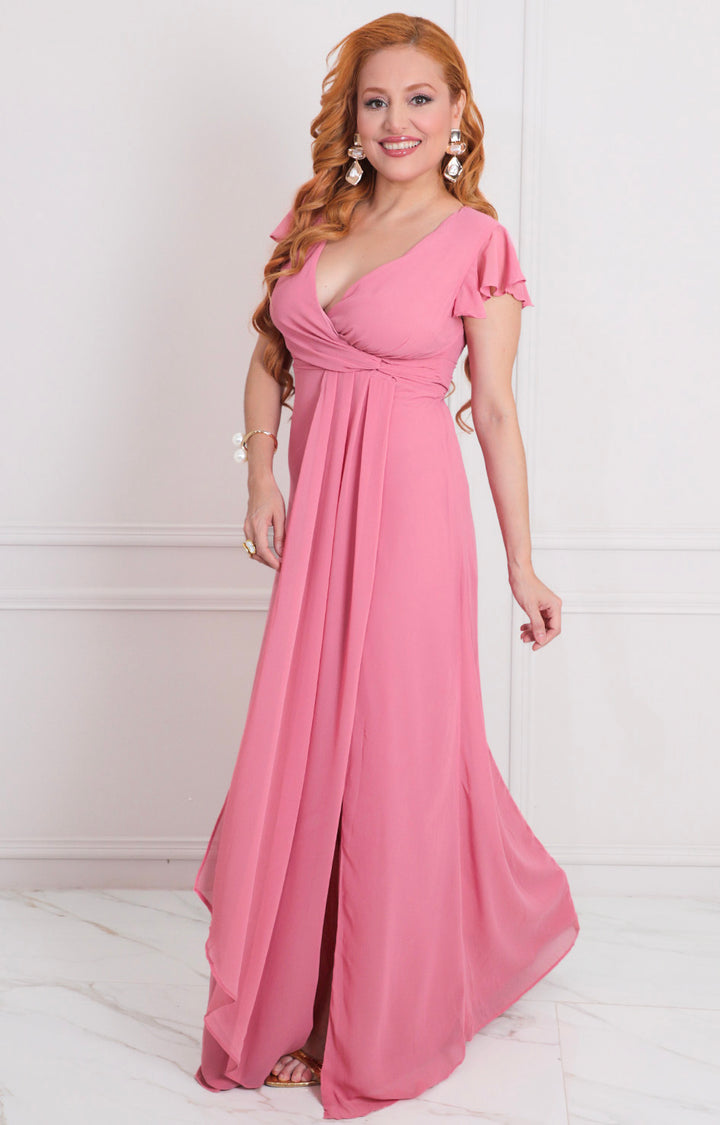 Vestido largo con mangas - VESTIDO LARGO REGULAR Boutiquemirel 