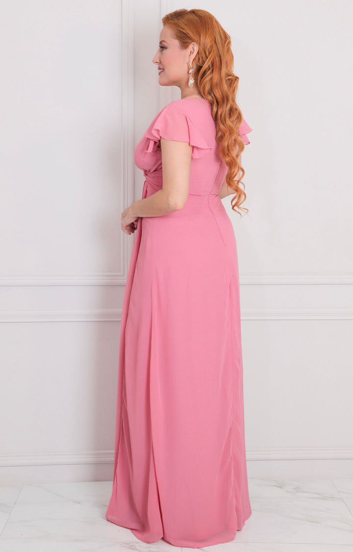 Vestido largo con mangas - VESTIDO LARGO REGULAR Boutiquemirel 