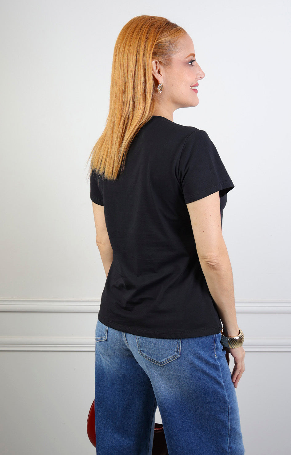 Blusa estampado gráfico 3D