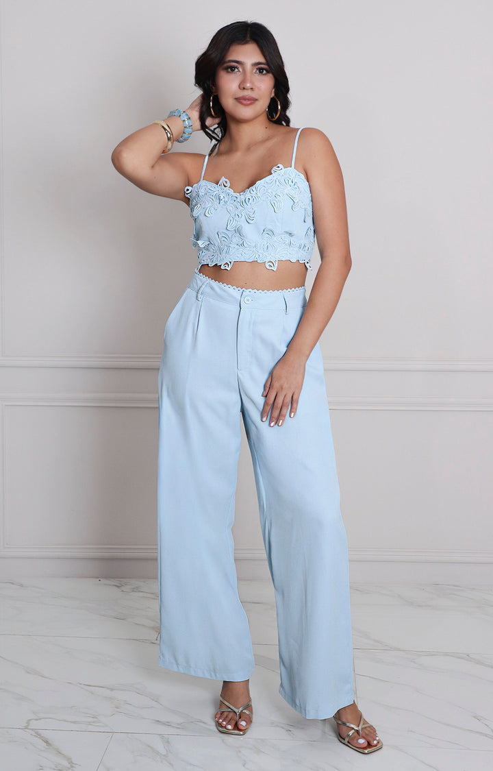 Conjunto de tirante con bordado - CONJUNTO REGULAR Boutiquemirel 
