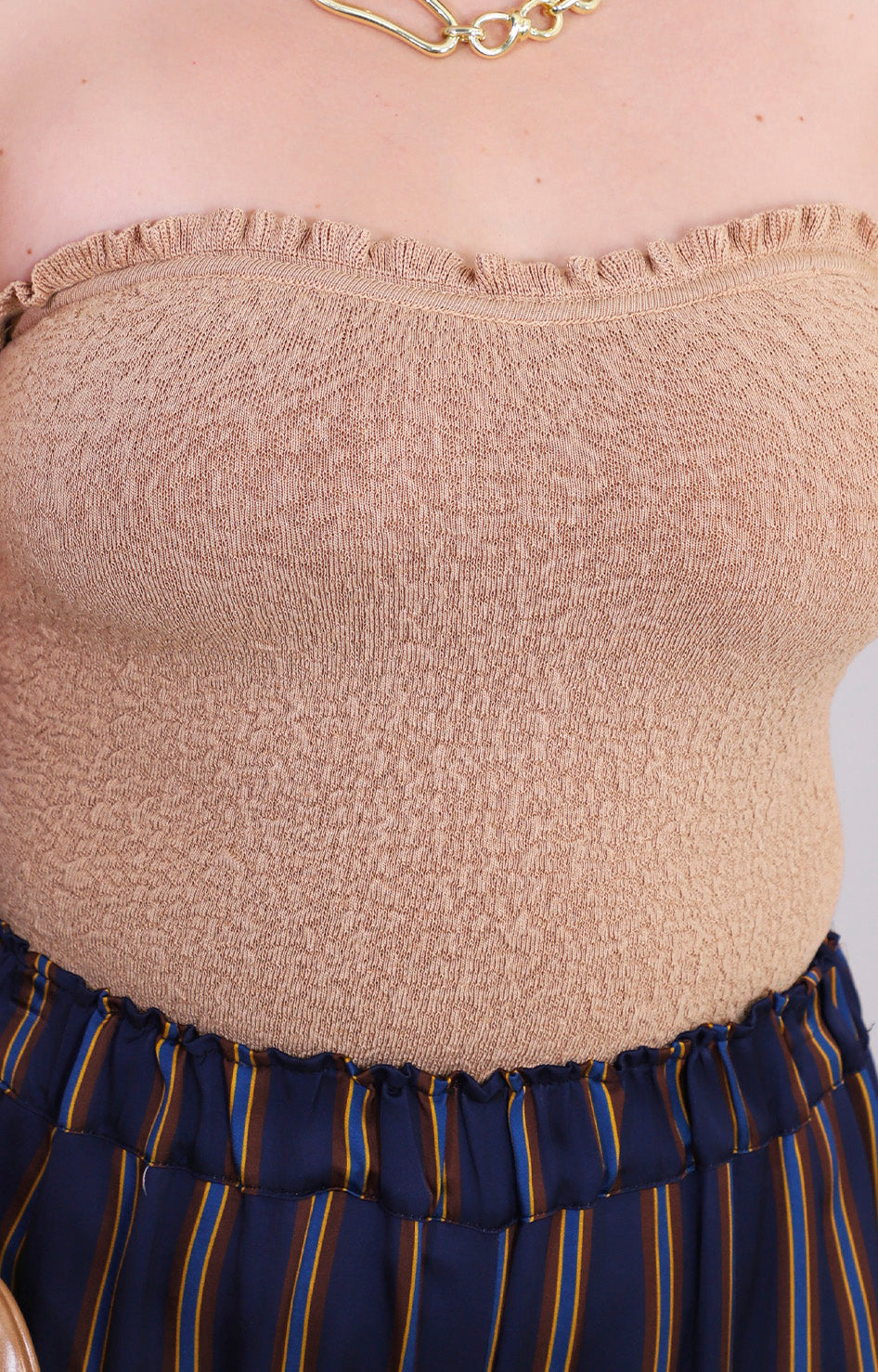 Panty blusa strapless