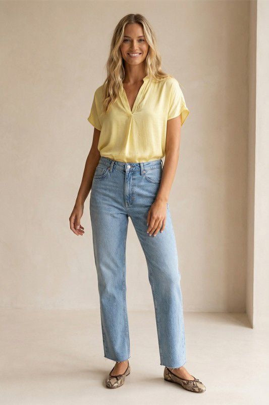 B*1-26*NAKED*OB112897*AMARILLO - BLUSA REGULAR Boutiquemirel 