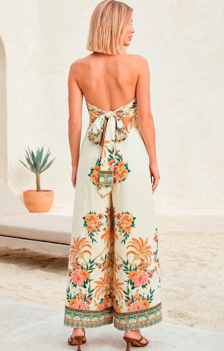 Palazzo estampado strapless - PALAZZO LARGO REGULAR Boutiquemirel 