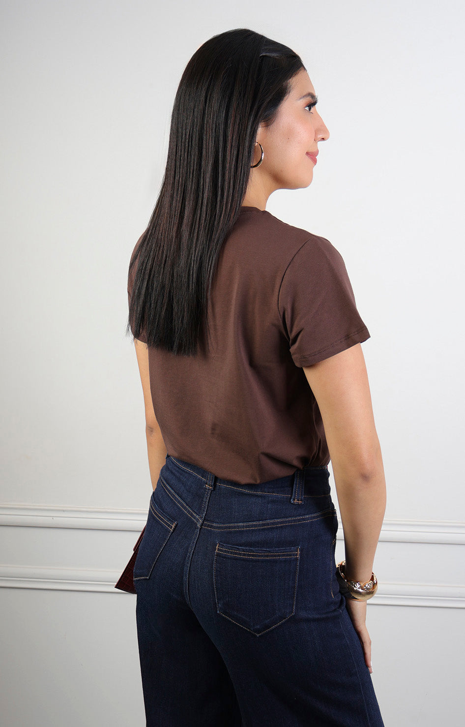 Blusa estampado gráfico 3D