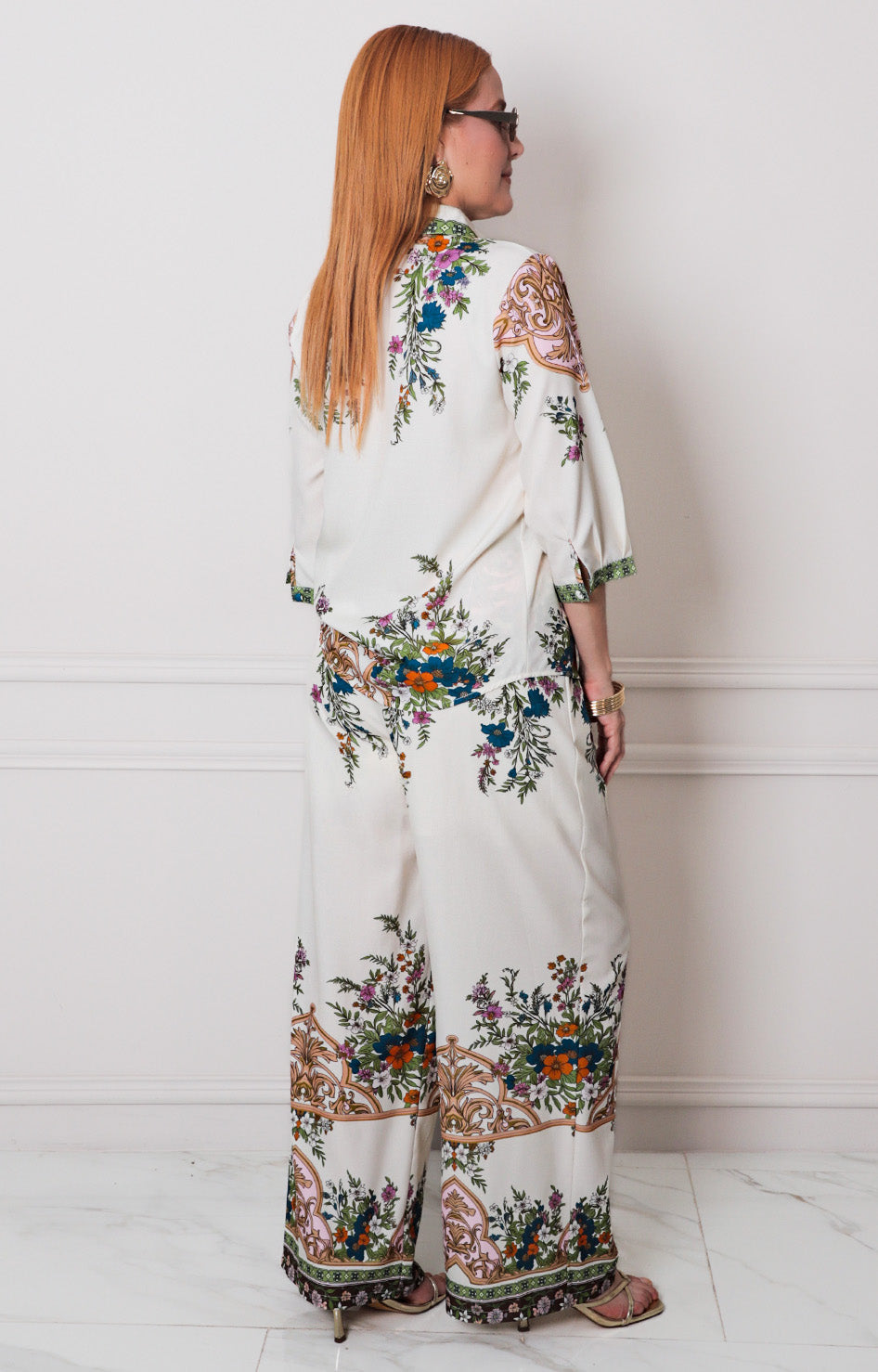 Conjunto beige estampado - CONJUNTO REGULAR Boutiquemirel 