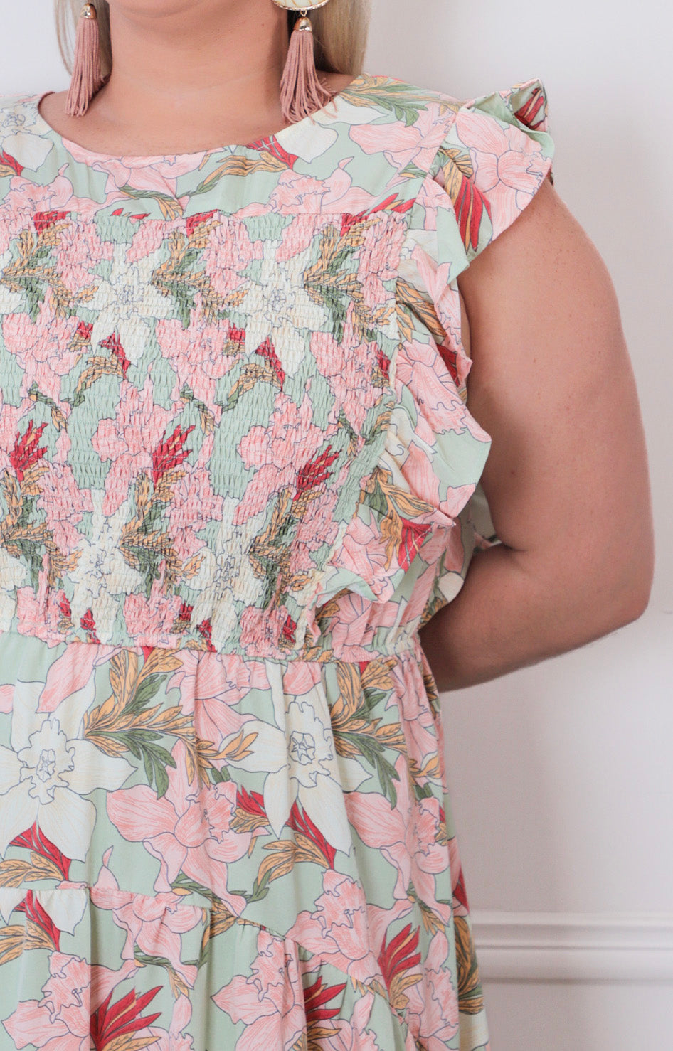 Vestido estampado - VESTIDO CORTO CURVY Boutiquemirel 