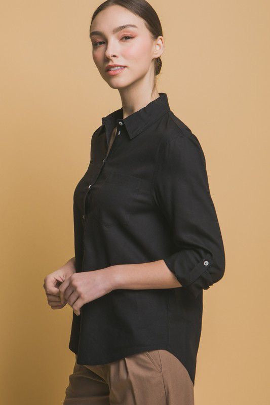 B*8-25*LOVE TREE*10330TM*NEGRO - BLUSA Boutiquemirel 