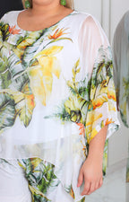 Conjunto de seda