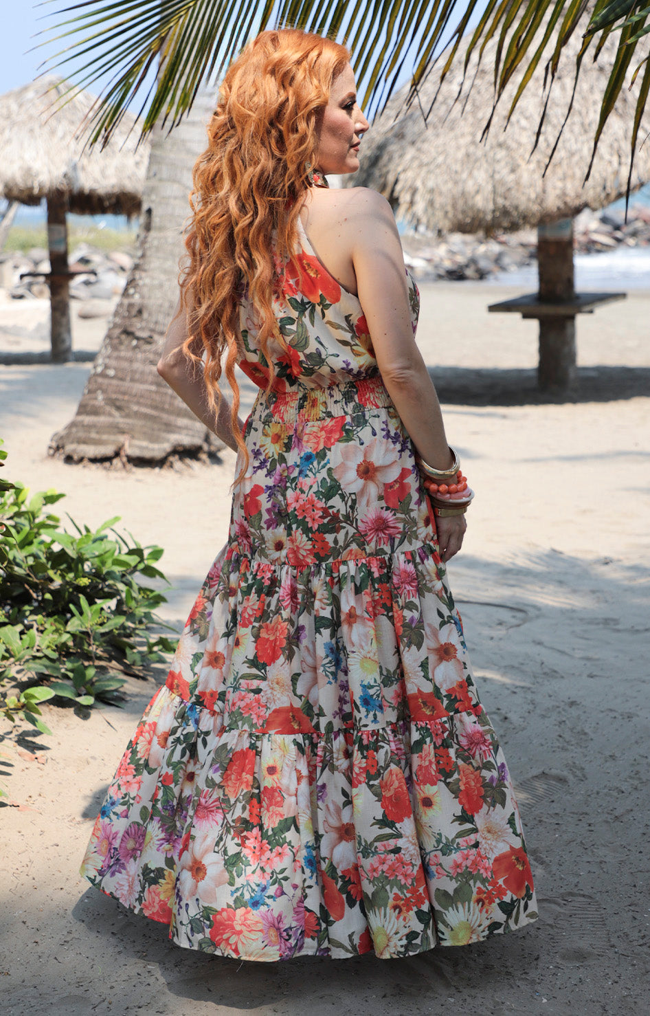 V*3-26*INA*IDO14720*ESTAMPADO - VESTIDO LARGO REGULAR Boutiquemirel 