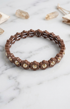P*0503*MA*CHAPA*CAFE - PULSERA Boutiquemirel 