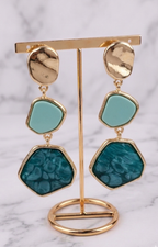 Aretes Trendy Geométricos