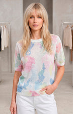Blusa con estampado acuarela - BLUSAS REGULAR Boutiquemirel 
