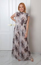 Palazzo con estampado tie-dye