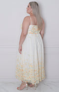 Vestido estampado de flores - VESTIDO LARGO CURVY Boutiquemirel 