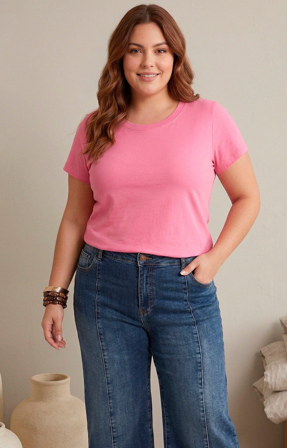 Blusa rosa lisa - BLUSA Boutiquemirel 