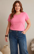 Blusa rosa lisa - BLUSA Boutiquemirel 