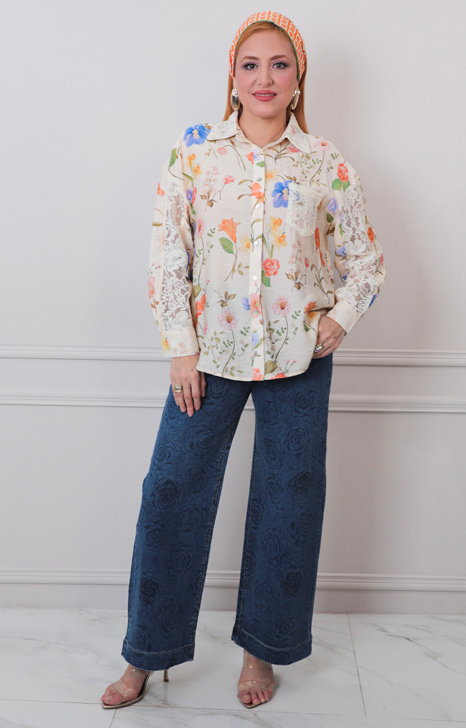 B*4-26*NAANAA*TP250116*BEIGE ESTAMPADO - BLUSAS REGULAR Boutiquemirel 