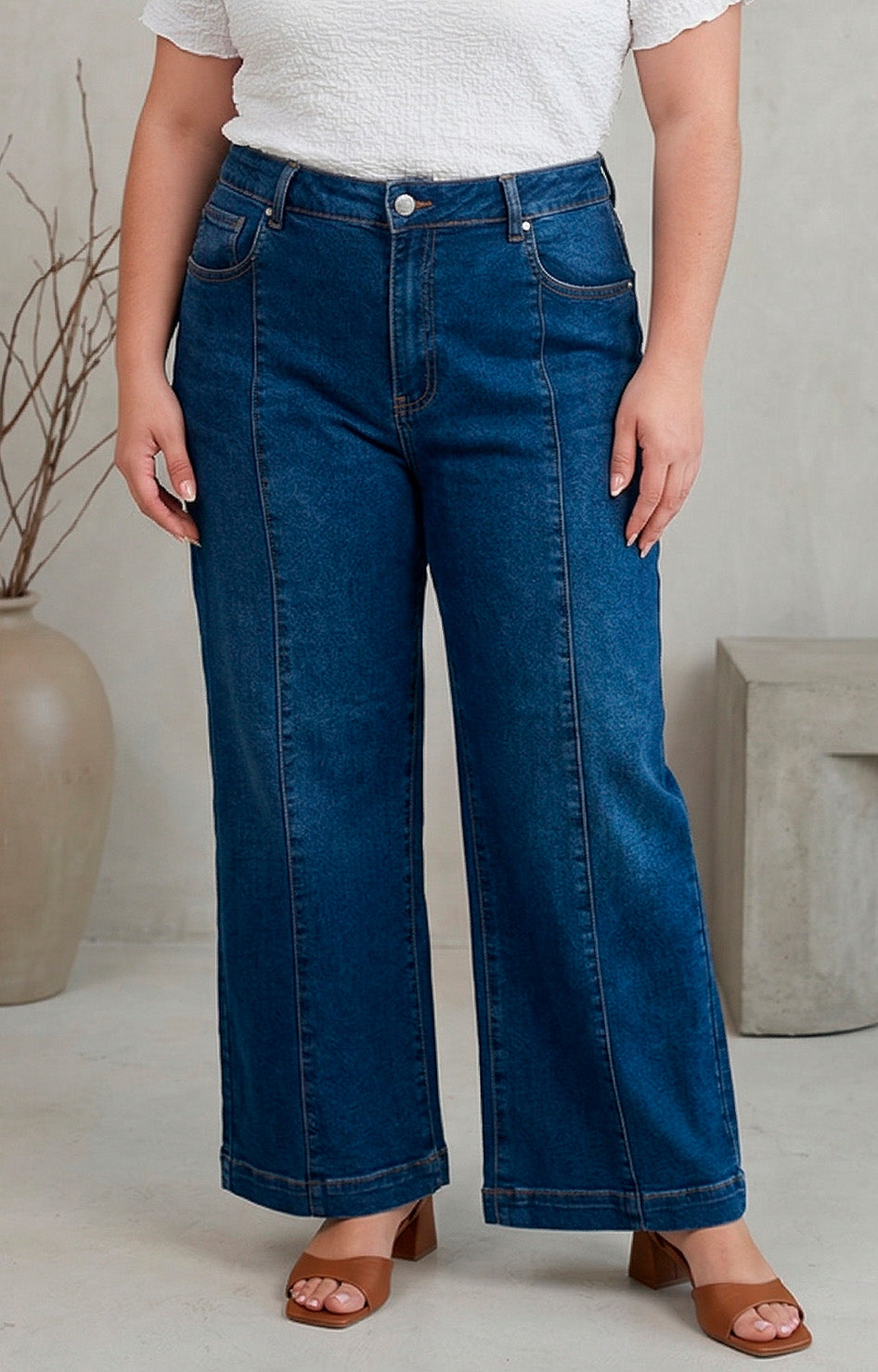 Pantalòn de mezclilla azul - PANTALON XL Boutiquemirel 